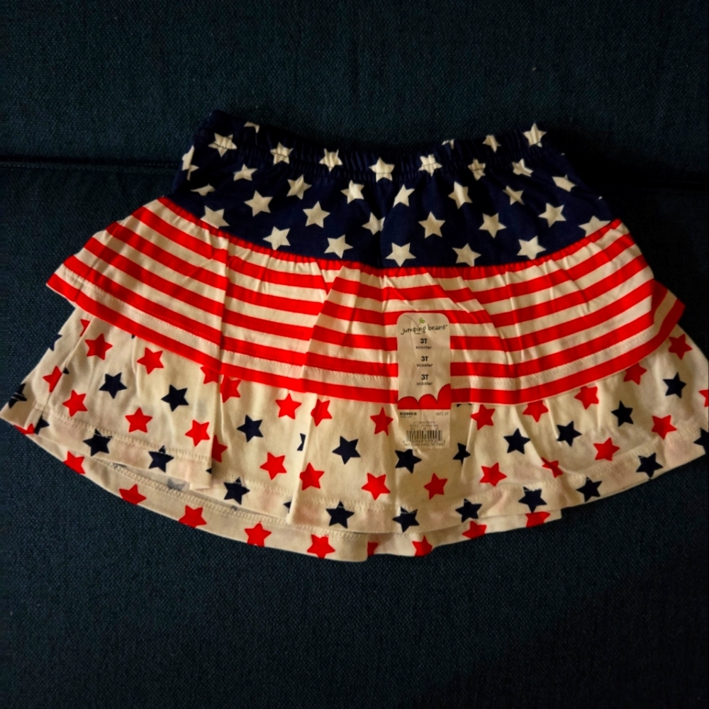 🇺🇲❤️🤍💙American skirt 3T